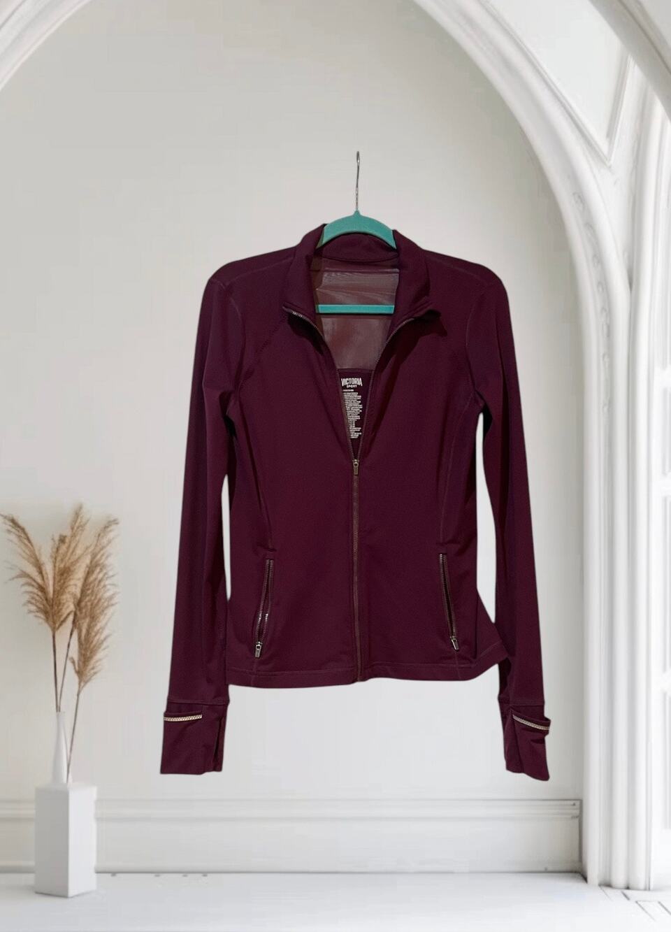 Victoria’s Secret Sport Gym Jacket Burgundy Size Small